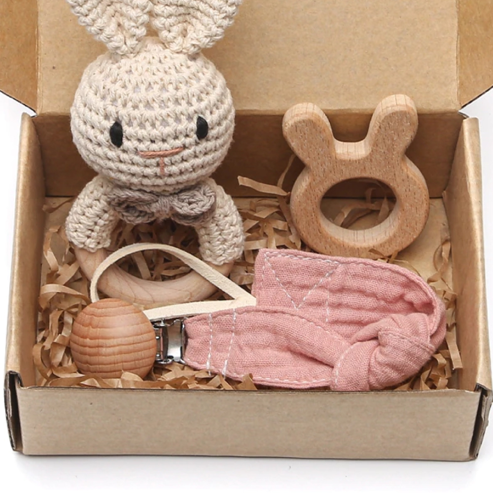 coffret cadeau naissance noël bébé enchanté - Les jolies lapinettes