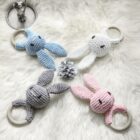 hochet lapin anneau dentition crochet bois