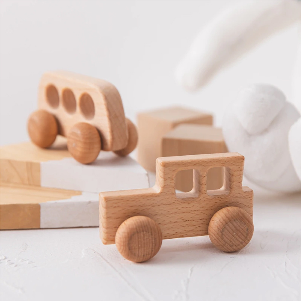 Jouet à tirer en bois - Jouet bébé 1 an - Boutique Montessori