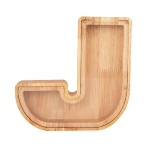 tirelire lettre transparente en bois j
