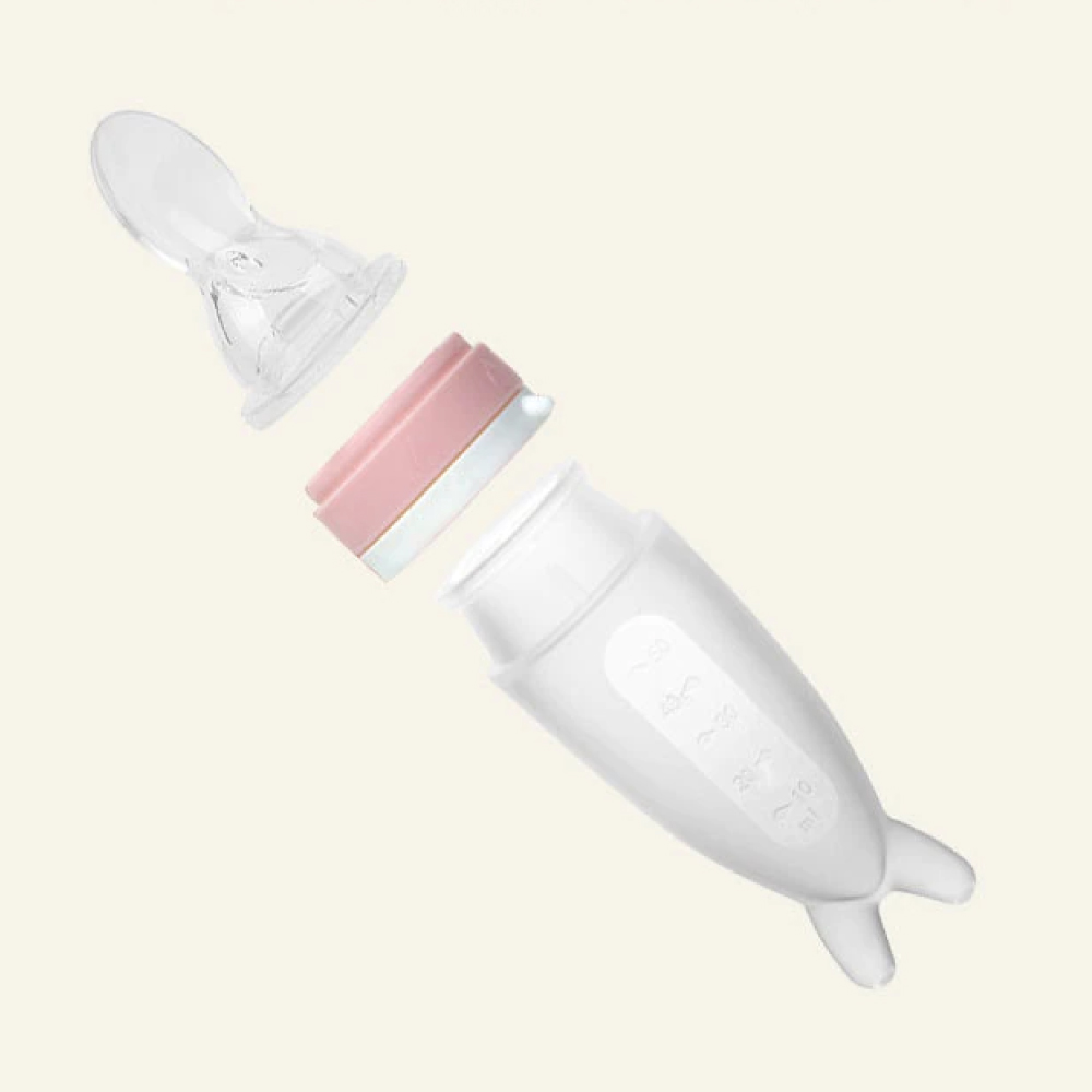 biberon cuillère bébé