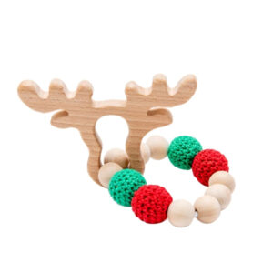 bracelet de dentition bois coton