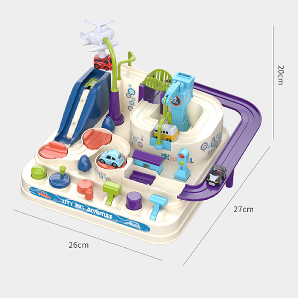 Circuit voiture jouet - Petite voiture et circuit bébé ZigZago™ – L'Enfant  Malin