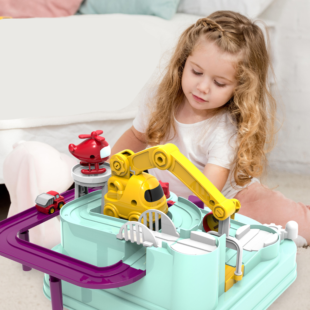 Circuit de voiture Montessori - Circuit éducatif pour enfant, jouet  éducatif montessori