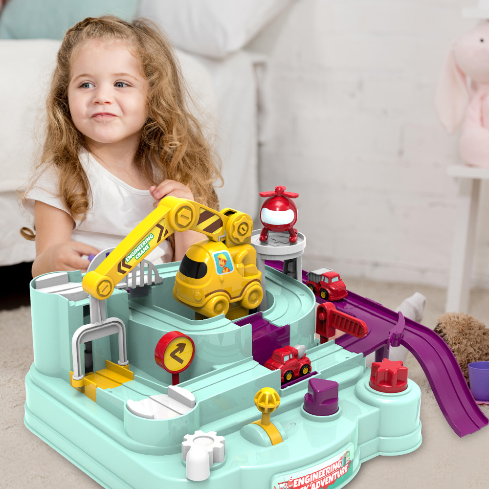 Circuit voiture montessori - Petite voiture et jouet MissionAstro™ –  L'Enfant Malin