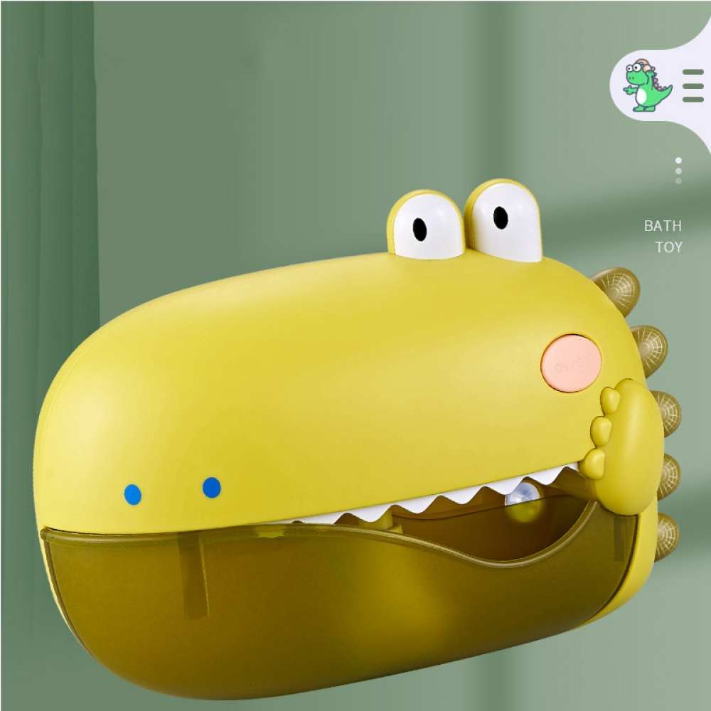 Dinosaure machine à bulle de bain