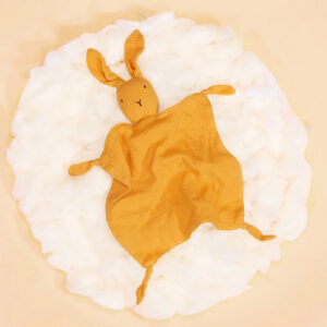 doudou plat lapin coton bébé
