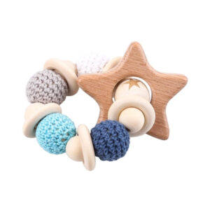 bracelet de dentition bois coton