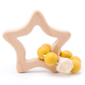 bracelet de dentition bois coton