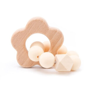 bracelet de dentition bois coton