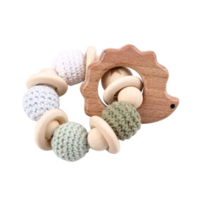 bracelet de dentition bois coton
