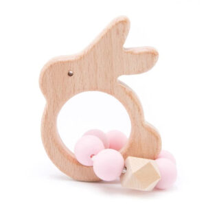 bracelet de dentition bois coton