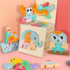 puzzle 3D en bois montessori enfant