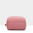 sac à dos à langer bébé rose dessous