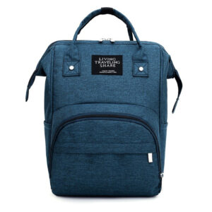 sac à dos à langer bébé bleu