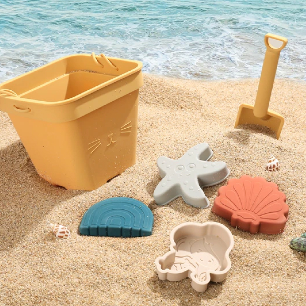 Achetez en gros Seau Cinétique D'été Pour Bébé Enfants Mini-bac à Sable  Jouets De Plage En Silicone Chine et Jouets De Plage à 13.62 USD