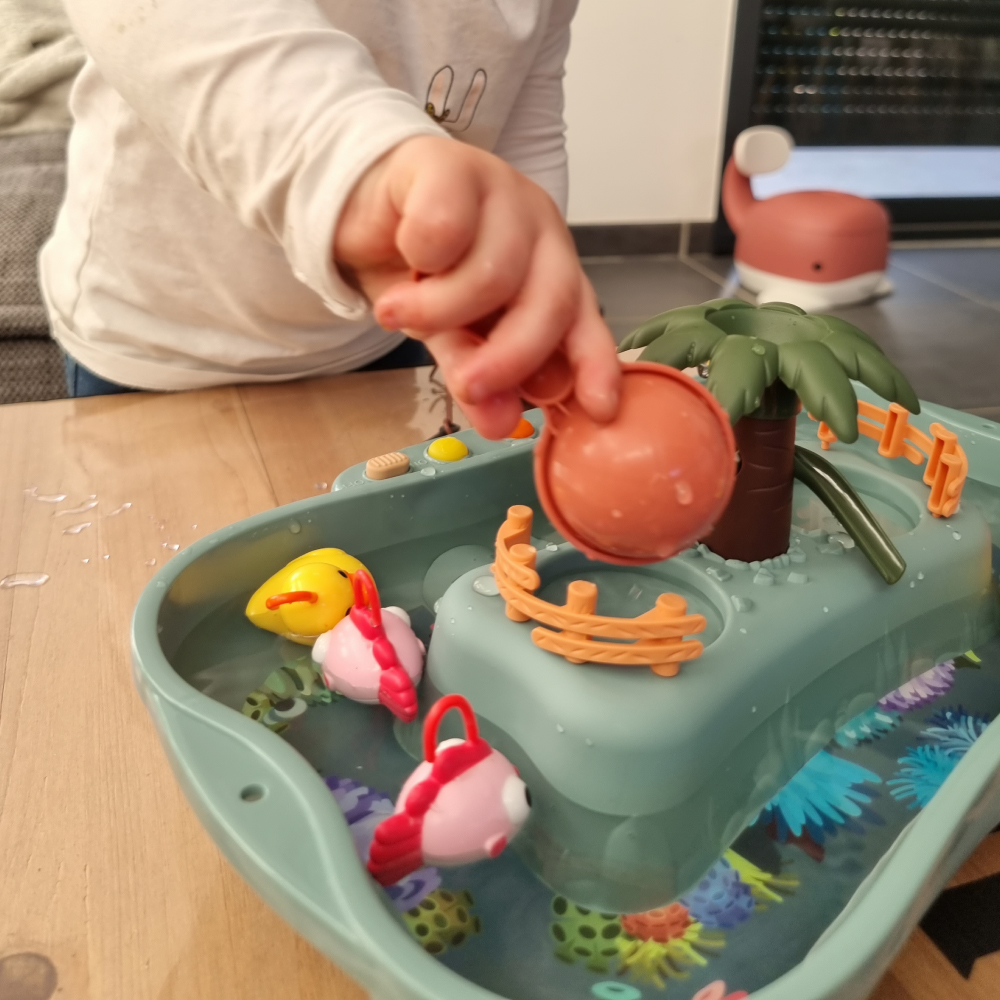 KOKOBOX Canne A Peche Aux Canards Jeux Enfants 1 2 3 Ans Jouet De Bain pour  Bebe, Activité Et De Développement : : Jeux et Jouets