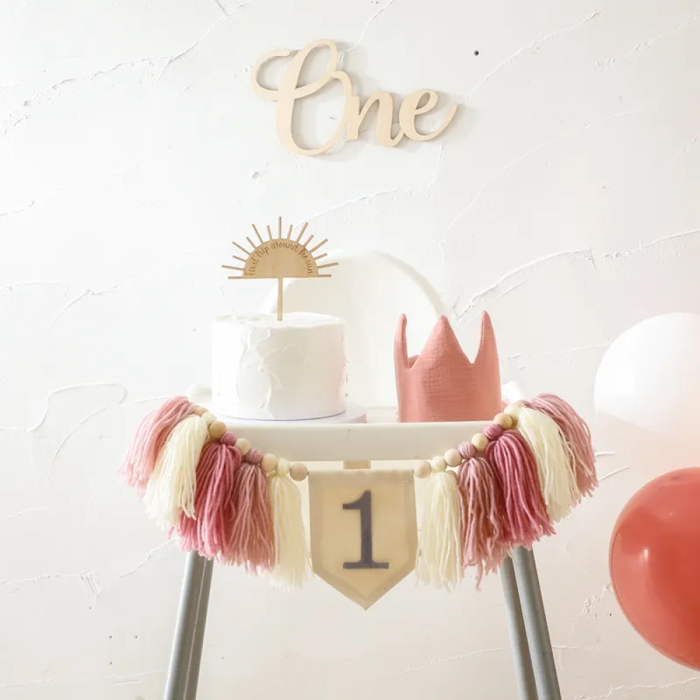 Mon 1er anniversaire – Pack de décoration 1 an bébé – Box1 ~ Maman