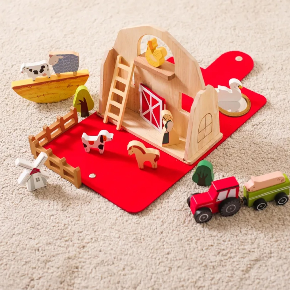 Décennie s en bois Montessori pour enfants, jouets empilés, étoile