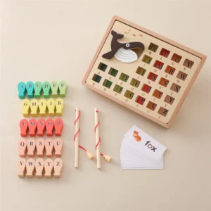 jeu de peche magnetique enfant apprentissage alphabet montessori